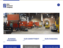 Tablet Screenshot of eliteenclosure.com
